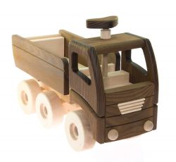 goki Машинка дерев'яна Самоскид (натуральний) 55914 - Картинка 4