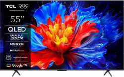 ��������� 55" TCL QLED 4K 144Hz Smart Google TV Titan ONKYO sound 55T8C