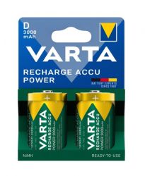����������� VARTA NI-MH Power D(LR20) 3000 ���, 2 ��. 56720101412