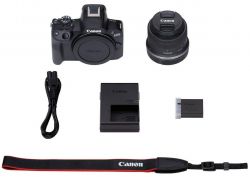   Canon EOS R50 + RF-S 18-45 IS STM Black (5811C033) -  2