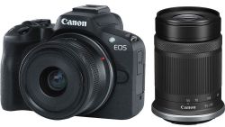 Canon   EOS R50 + RF-S 18-45 IS STM + RF-S 55-210 IS STM Black 5811C034 -  1