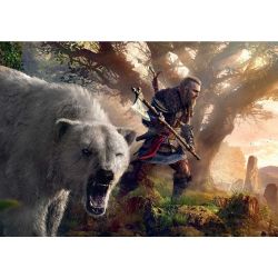  Assassins Creed Valhalla: Eivor & Polar Bear Puzzles 1000 . 5908305240884 -  3