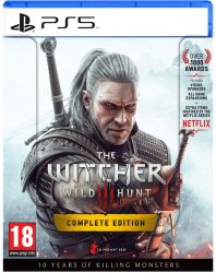 ��� ��������� PS5 The Witcher 3: Wild Hunt Complete Edition + 10th Anniversary Steelbook, BD ���� 5908305250463