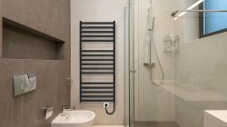 Hygge Family Рушникосушка електрична York, 1170х530х80мм, таймер-регулятор, сталь, чорний матовий 6.1.0503.06.BM - Картинка 4