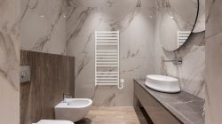 Hygge Family Рушникосушка електрична York, 1170х530х80мм, таймер-регулятор, сталь, білий матовий 6.1.0503.06.WM - Картинка 4