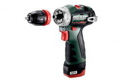 - Metabo POWERMAXX BS BL Q, , Li-Power, 2*12 , 2 , 0-400/0-1500 /,  1-10, 20/38 , , 0.7 601749500 -  3