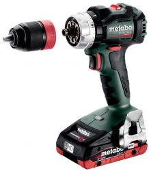 - Metabo BS 18 LT BL Q, , LiHD, 2*18, 4, 0-600/0-2100 /,  1.5-13, 34/75 , , metaBOX 145, 1.8 602334800 -  2