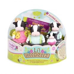 Набор фигурок Li'l Woodzeez Семья Коров 6195 - Картинка 3