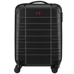 Чемодан Wenger, Amplar, малый, пластик, 4 колеса, черный 653143 - Картинка 4