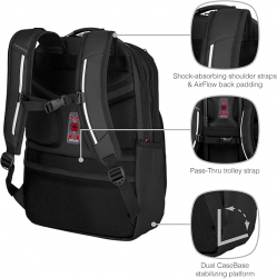 Рюкзак для ноутбука Wenger Cosmic 17" черный 653187 - Картинка 4