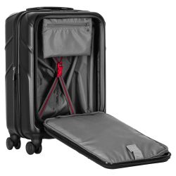 Набор чемоданов Wenger Amplix Hardside, поликарбонат, (S+M), TSA, 4 колеса, EXP, чёрный 653332 - Картинка 26