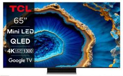 ��������� 65" TCL MiniLED 4K 144Hz Smart Google TV Titan ONKYO sound 65MQLED80