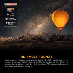 �������� 65" TCL QLED 4K 60Hz Smart Google TV Black 65P71K - �������� 7