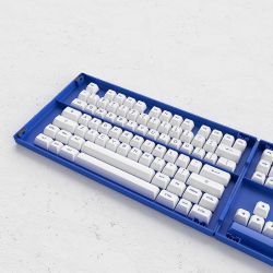   Akko Blue on White Fullset Keycaps 6925758618298 -  4