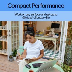 Мышь HP 710 Rechargeable Silent, USB-A/WL/BT, чёрный 6E6F2AA - Картинка 2