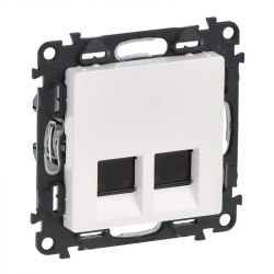 ������� ������������ 2�RJ45 ���. 6 UTP Legrand Valena LIFE, ���� 753443