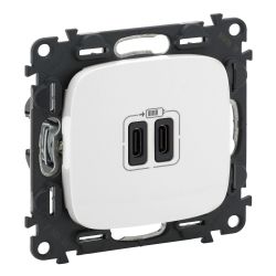  USB-C+USB-C Legrand Valena ALLURE, 3, 5V,  755345