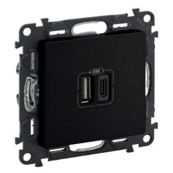     USB-  + Valena LIFE , 240V, 5V, 3A,   756306