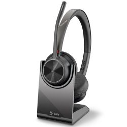 Poly  '  On-ear Voyager 4320-M   BT700    , USB-A, Bluetooth, , Acoustic fence,  Microsoft Teams,  77Z32AA