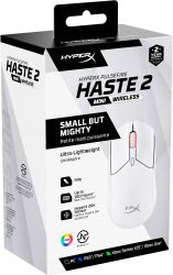 HyperX  Pulsefire Haste 2 mini, RGB, USB-A/WL/BT,  7D389AA -  10