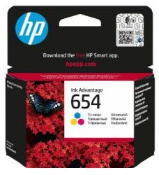 �������� �� ��������� �������� ����������� HP No.654 DJ IA 2976/4376/6575 Tri-color 7FP38UE