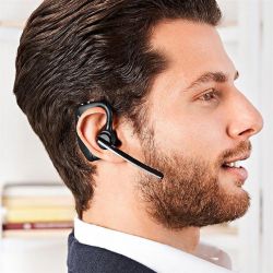 Гарнітура комп'ютерна стерео In-ear Poly Voyager 5200 UC з адаптером BT600, USB-A, Bluetooth, всеспрямований, Acoustic fence, чорний 7K2E1AA - Картинка 7