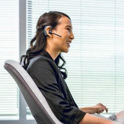 Гарнітура комп'ютерна стерео In-ear Poly Voyager 5200 UC з адаптером BT600, USB-A, Bluetooth, всеспрямований, Acoustic fence, чорний 7K2E1AA - Картинка 6