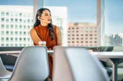 Гарнітура комп'ютерна стерео In-ear Poly Voyager 5200 UC з адаптером BT600, USB-A, Bluetooth, всеспрямований, Acoustic fence, чорний 7K2E1AA - Картинка 2