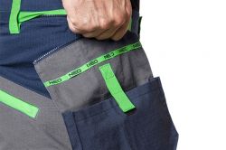 Брюки рабочие NEO Premium, размер XXXL (58), ткань ripstop, 210 г/м2, 100% хлопок, усиление тканью Cordura, световозвращающие 81-227-XXXL - Картинка 6