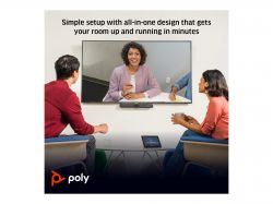  Poly Studio X30, 4K, Poly Video OS,  Microsoft Teams, Zoom,  83Z45AA -  2