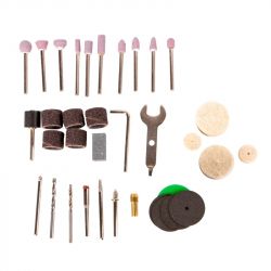 Шлифмашина прямая Tekhmann TMG-2660 260Вт 8000-33000об·мин цанга 2.4 и 3.2мм 0.6кг кейс комплект приборов 846851 - Картинка 2