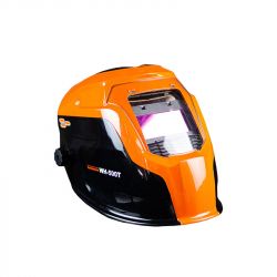 TEKHMANN Маска зварювальника хамелеон WH-500Т 1/25000сек вікно 92x42мм до 16 DIN фотоелектрична панель 0.48кг 849177 - Картинка 4