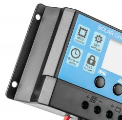 Контроллер солнечной панели Neo Tools, 20А, 12 / 24В, два USB, защита от обратного тока MOSFET, защита от перегрузки и замыкания, совместим с свинцово-кислотными батареями (OPEN, AGM, GEL) 90-150 - Картинка 2