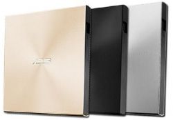Привод оптический портативный ASUS ZenDrive SDRW-08U9M-U DVD+-R/RW burner M-DISC USB Type-C Slim золото Retail Box 90DD02A5-M29000 - Картинка 2