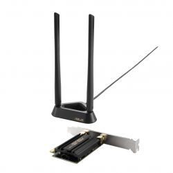 ASUS WiFi- PCE-AXE59BT Bluetooth 5.2 PCI Express WPA3 OFDMA MU-MIMO 90IG07I0-MO0B00 -  7