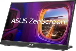   Asus 15.6" ZenScreen MB16QHG HDMI, 2xUSB-C, Audio, IPS, 2560x1600, 16:10, 120Hz, DCI-P3 100%, HDR400, Cover 90LM08NG-B01170 -  3