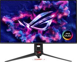 ������� Asus 31.5" ROG Swift PG32UCDM3 2xHDMI, DP, USB-C, 3xUSB, QD-OLED, 3840x2160, 240Hz, 0.03ms, DCI-P3 99%, G-SYNC, FreeSync, HAS, HDR500 90LM0CL0-B02971