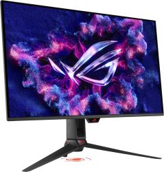 ������� Asus 31.5" ROG Swift PG32UCDM3 2xHDMI, DP, USB-C, 3xUSB, QD-OLED, 3840x2160, 240Hz, 0.03ms, DCI-P3 99%, G-SYNC, FreeSync, HAS, HDR500 90LM0CL0-B02971 - �������� 2