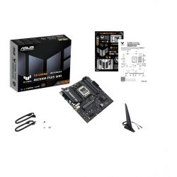 Материнcька плата ASUS TUF GAMING A620AM-PLUS WIFI sAM5 A620 4xDDR5 HDMI DP WiFi BT mATX 90MB1MZ0-M0EAY0 - Картинка 2