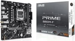   AM5 Asus PRIME B850M-F, B850, 2xDDR5, Int.Video (CPU), 4xSATA3, 2xM.2, 1xPCI-E 5.0 x16, 1xPCI-E 4.0 x1, Realtek 7.1, Realtek 1Gb, 4xUSB 3.2 / 6xUSB 2.0, HDMI, MicroATX