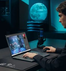 Ноутбук ASUS ROG Zephyrus G16 GU606AR-TB064W 16" WQXGA OLED, Intel Ultra 9 386H, 32GB, F1TB, NVD5070Ti-12, Win11, Серый 90NR0PC2-M00670 - Картинка 3