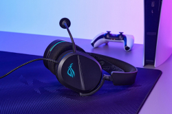 Гарнітура ігрова ASUS ROG Pelta Core USB-C, RGB, чорний 90YH04E0-BHUA00 - Картинка 6