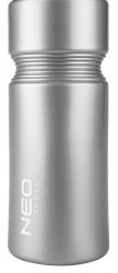 Бутылка для воды Neo Tools для велосипеда, 700мл, длина 23.5см, LDPE, серый 91-010 - Картинка 6