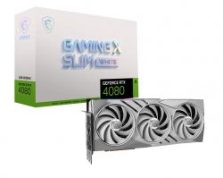 MSI ³ GeForce RTX 4080 16GB GDDR6X GAMING X SLIM WHITE 912-V511-201 -  7