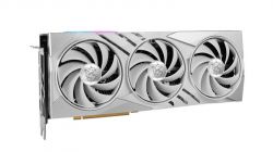  MSI GeForce RTX 4070 Ti 12GB GDDR6X GAMING X SLIM WHITE 912-V513-442 -  1