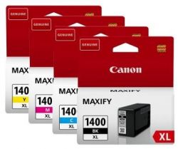  Canon PGI-1400XL Cyan/Magenta/Yellow/ Black Multi Pack 9185B004
