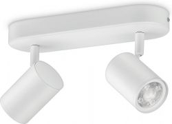 WiZ Розумний накладний точковий світильник IMAGEO Spots 2x5W 2200-6500K RGB Wi-Fi білий 929002658801 - Картинка 5