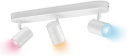 WiZ Розумний накладний точковий світильник IMAGEO Spots 3x5W 2200-6500K RGB Wi-Fi білий 929002658901 - Картинка 5