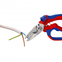 Ножницы для кабелей KNIPEX с двойным гнездом 6мм хромированные 180мм 95-05-20-SB - Картинка 2