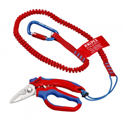 Ножницы для кабелей KNIPEX с двойным гнездом 6мм хромированные 180мм 95-05-20-SB - Картинка 5
